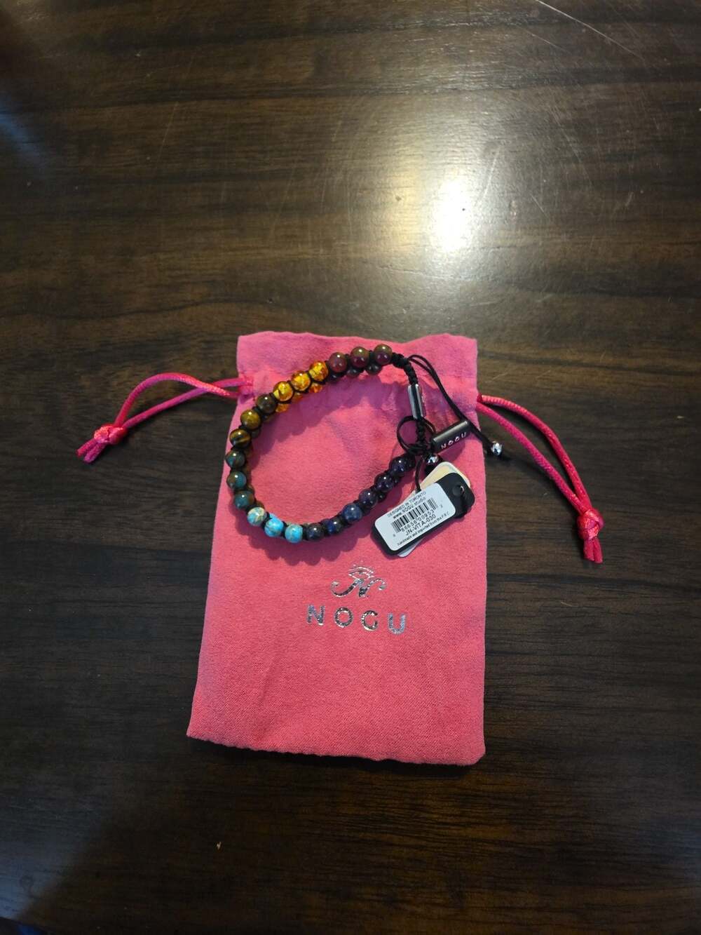 NOGU Chakra 7 Gemstone Woven Vitality Bracelet
